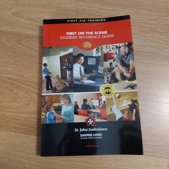 Mix & Match 3 for $10 Books! - St. John Ambulance First On The Scene First Aid - Picture 1 of 5